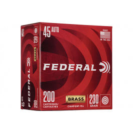 Federal WM52332 45 Brass 230 FMJ - 200rd Box