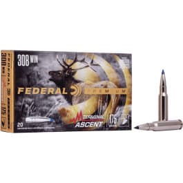 Federal Federal P308TA1 Premium 308 Win 175 gr Terminal Ascent - 20rd Box