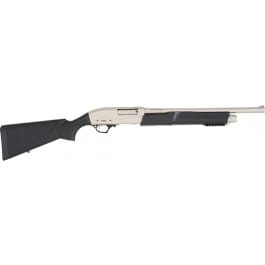 TriStar 23164 Cobra III Marine Pump 12 Gauge 18.50" 5+1 3" Silver Rec/Barrel Black Stock (Full Size) Includes 1 MobilChoke