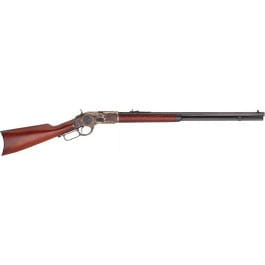 Taylors & Company 550172DE 1873 Taylor Tuned 45 <em>Colt</em> (LC) 10+1 20" Walnut Fixed Pistol Grip Stock Color Case Hardened Right Hand