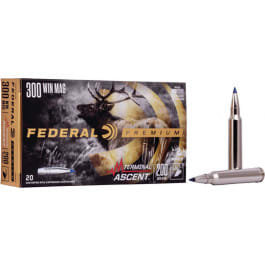 Federal P300WTA1 Premium 300 Win Mag 200 gr Terminal Ascent - 20rd Box