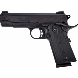 Taurus 191101COM 1911CB Commander .45 Semi-Auto Pistol, 4.25" BBl, 8 Round - Black/Black 