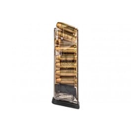 ETS Group GLK-23 Pistol Mags Clear Detachable 13rd 40 S&W for Glock 23, 27