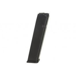 ProMag GLKA15 <em>OEM</em>  Black DuPont Zytel Polymer Detachable 9mm <em>Glock</em> 17/19/26 Compatible 25rd <em>Magazine</em>