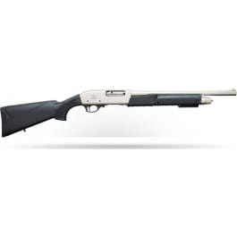 Charles Daly 930.228 301 Tactical 12 Gauge 3" 18.50" 4+1 Nickel Rec/Barrel Black Synthetic Stock Right Hand