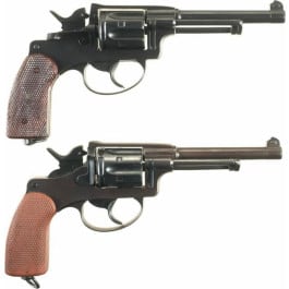 Schmidt M1882 Swiss Ordnance 7.<em>5</em> Caliber 6 Round Revolver With Various Grips - Antiques, No FFL Required. 