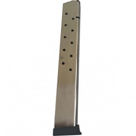 1911 <em>.45 ACP</em> 15 Round Magazine - Stainless - Fits Virtually All 1911 Model, .45 Caliber, Single Stack Mag Handguns