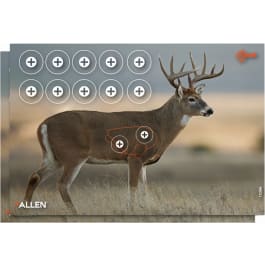EZ-Aim 15286 Whitetail  Deer Paper Hanging 23" x 35" Multi-Color Includes Pasters 2 Per Pkg