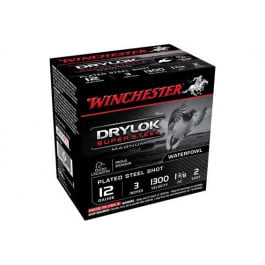 Winchester Winchester Ammo XSM1232 Drylock Super Steel Magnum 12GA 3" 1 3/8oz #2 Shot - 25SH Box