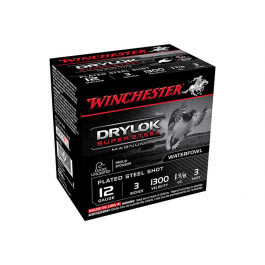 Winchester Winchester Ammo XSM1233 Drylock Super Steel Magnum 12GA 3" 1 3/8oz #3 Shot - 25SH Box