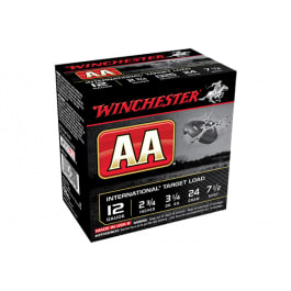 Winchester Ammo AANL127 AA International 12GA 2.75" 7/8oz #7.5 Shot - 25sh Box