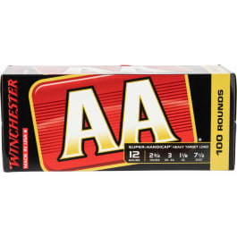 Winchester Winchester Ammo AAHA127VP AA Target 12 Gauge 2.75" 1 1/8 oz 7.5 Shot (Value Pack) - 100SH Box