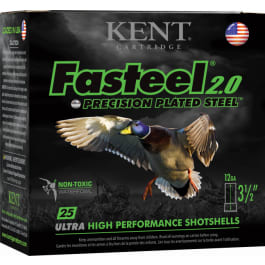 Kent Cartridge Kent Cartridge K1235FS402 Fasteel 2.0 12GA 3.5" 1-3/8oz #2 Shot - 25sh Box