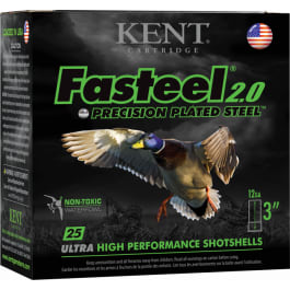 Kent Cartridge Kent Cartridge K123FS361 Fasteel Waterfowl 12GA 3" 1-1/4oz #1 Shot - 10sh Box