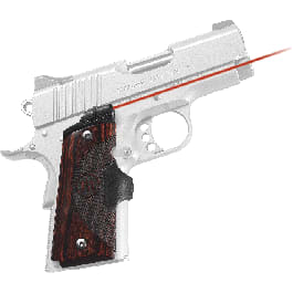 <em>Crimson</em> <em>Trace</em> LG902 Mstr Ser <em>Lasergrip</em> <em>1911</em>Def/Off 633nm .5"@50ft Rosewd G10