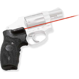 <em>Crimson</em> <em>Trace</em> LG305 Lasergrips Rubber S&W J Frame 633nm .5"@50ft Black