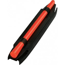 HiViz S300R S-Series Front Sight Red LitePipes Black for Remington Field, <em>Benelli</em> Super Black Eagle/Field with .218"-.328" Ribs
