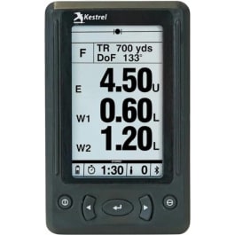 KestrelMeters 0750LRBLK HUD  for 5 Series Ballistic Meter Black w/Remote