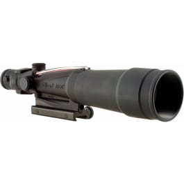 <em>Trijicon</em> 100175 <em>Acog</em> 5.5x 50mm AO Obj 18.4 ft @ 100 yds FOV Tube Dia Black Illuminated Red Chevron