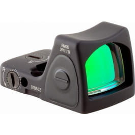 <em>Trijicon</em> 700672 RMR Type 2 Matte Black 1x 3.25 MOA Illuminated Red LED Dot Reticle