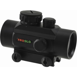 TruGlo TG8030P Traditional 1x 30mm Obj Unlimited Eye Relief 5 MOA Black