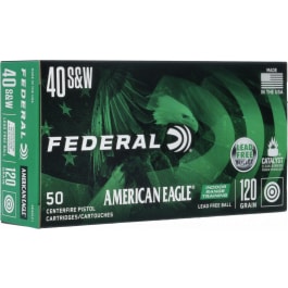 Federal Federal AE40LF1 American Eagle 40 Sw 120 GR 50 Bx 10 Cs