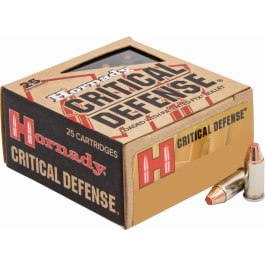 Hornady Hornady 90061 Critical Defense 327 Federal Mag 80 gr Flex Tip eXpanding - 25rd Box