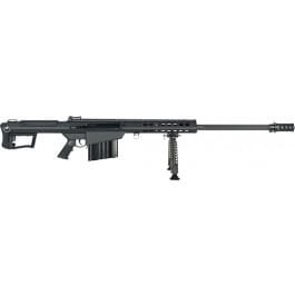 Barrett 18059 M107A1  50 BMG 29" 10+1 Black Cerakote Black Fixed w/Sorbothane Recoil <em>Pad</em> Stock Black Polymer Grip