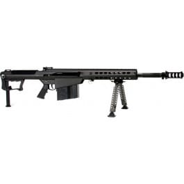 Barrett 18062 M107A1  50 BMG 20" 10+1 Black Cerakote Black Fixed w/Sorbothane Recoil <em>Pad</em> Stock Black Polymer Grip - Mfg Discount Applied