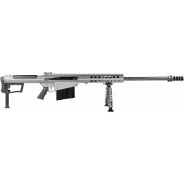 Barrett 18067 M107A1  50 BMG 29" 10+1 Tungsten Gray Cerakote Tungsten Gray Fixed with Sorbothane Recoil <em>Pad</em> Stock Black Polymer Grip - Mfg Discount Applied