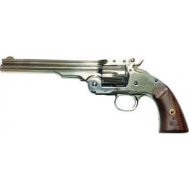 Cimarron CA850N00 NO.3 Schofield .45LC 7" FS Nickel Walnut Revolver