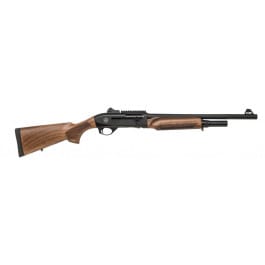 Miltiary Armament Corporation MAC <em>2</em> Tactical Semi-Automatic 12 Gauge Shotgun with Turkish Walnut Stock, 18<em>.</em>5" Barrel, 5+1 Capacity, - 21000122