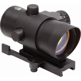 NCStar DLB140R Red Dot with Laser 1x 40mm Obj Unlimited Eye Relief 3 MOA Black