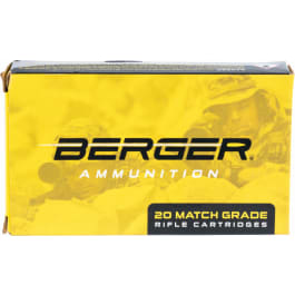 Berger Bullets <em>Tactical</em> 6.5 Creedmoor 130 gr Hybrid Open Tip <em>Mat</em>ch <em>Tactical</em> - 20rd Box