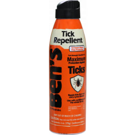 <em>Ben's</em> 00067300 Tick Repellent Eco-Spray Odorless Scent 6 oz Aerosol Repels Ticks Effective Up to 12 hrs