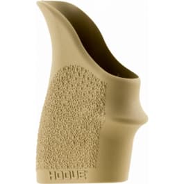 Hogue Hogue 18203 HandAll Beavertail Grip Sleeve Textured Flat Dark Earth Rubber for Glock 42, 43