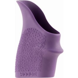 Hogue Hogue 18206 HandAll Beavertail Grip Sleeve Textured Purple Rubber for Glock 42, 43