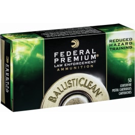 Federal Federal BC45CT1 BallistiClean Reduced Hazard Training 45 ACP 155 gr Lead Free Frangible - 50rd Box