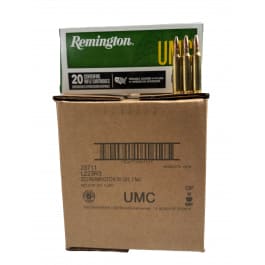 Remington UMC 223 Rem 55 GR Metal Case (FMJ) - 200rd Case - L223R3-CASE