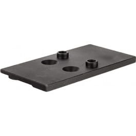 <em>Trijicon</em> RMRcc Mounting Plate For Glock MOS 1-Piece Matte Black