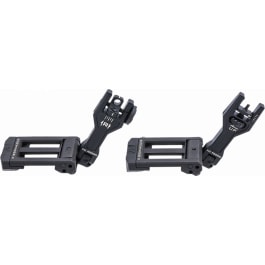 Strike Industries SIDEWINDERIIBK Sindwinder II Inline/45 Degree Black Flip Up Aluminum/Steel
