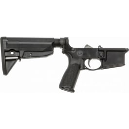 Bravo Company LRGSTKMOD0BLK BCM Lower MOD 0 Multi-Caliber 7075-T6 Aluminum Black Synthetic <em>Pistol</em> <em>Grip</em> & <em>Stock</em> for AR-Platform