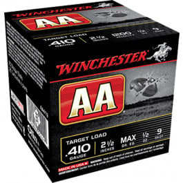 Winchester Winchester Ammo AA419 AA Target Loads 410GA 2.5" 1/2oz #9 Shot - 250sh Case