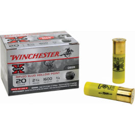 Winchester Winchester Ammo X20RSM5VP Super-X 20GA 2.75" 3/4oz Slug Shot - 15SH Box