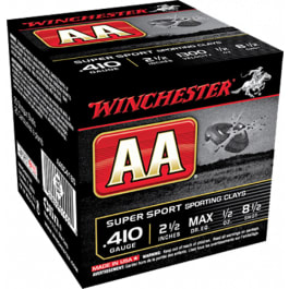 Winchester Winchester Ammo AASC4185 AA Target Loads 410GA 2.5" 1/2oz #8.5 Shot - 250sh Case