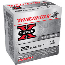 Winchester <em>Ammo</em> X22LRS Super-<em>X</em> 22 Long Rifle <em>40 GR</em> #12 Shot - 50rd Box