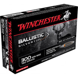 Winchester Ammo SBST300 Supreme 300 Winchester Magnum 180 GR Ballistic Silvertip - 20rd Box