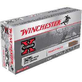 Winchester Winchester Ammo X325WSM Super-X 325 Winchester Short Magnum 220 GR Power-Point - 20rd Box