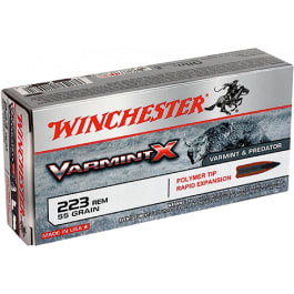Winchester Winchester Ammo X223P Super-X .223/5.56 NATO 55 GR Varmint - 20rd Box