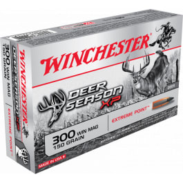Winchester Winchester Ammo X300DS Deer Season XP 300 Winchester Magnum 150 GR Extreme Point - 20rd Box